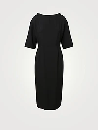 Cady Evolution Three-Quarter Sleeve Midi Dress