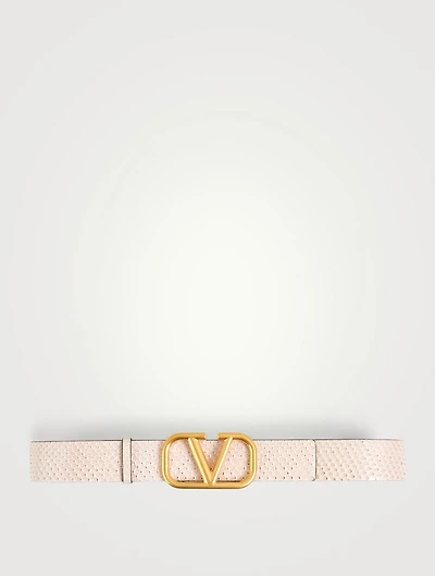 VLOGO Python Leather Belt