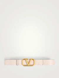 VLOGO Python Leather Belt