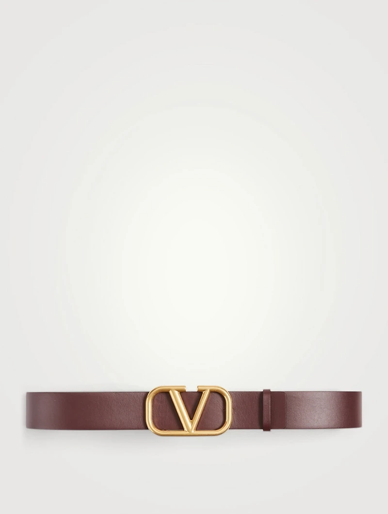 VLOGO Leather Belt