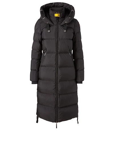 Panda Down Long Parka With Hood