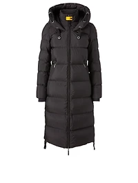 Panda Down Long Parka With Hood