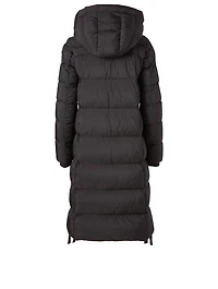 Panda Down Long Parka With Hood