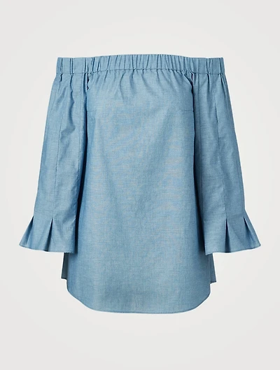 Carmen Cotton Off-The-Shoulder Blouse