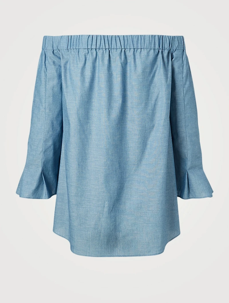 Carmen Cotton Off-The-Shoulder Blouse