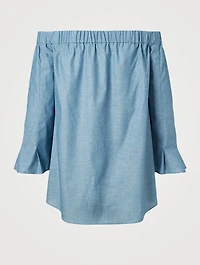 Carmen Cotton Off-The-Shoulder Blouse