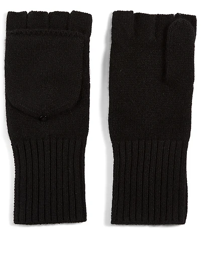Cashmere Pop-Top Gloves