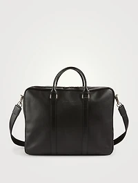 Large Le Foulonné Leather Briefcase