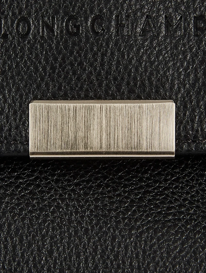 Small Le Foulonné Leather Briefcase