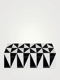 Medium Op Art Lacquer Box