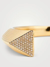 18K Goldplated Shooting Star Cuff Bracelet