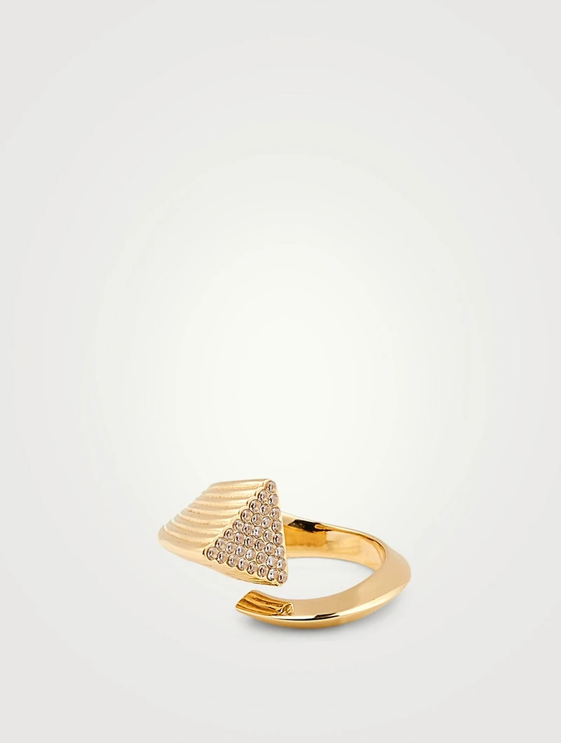 18K Goldplated Shooting Star Ring