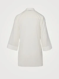Cotton Voile Tunic Blouse