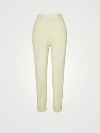 Wool And Silk Seersucker Pants