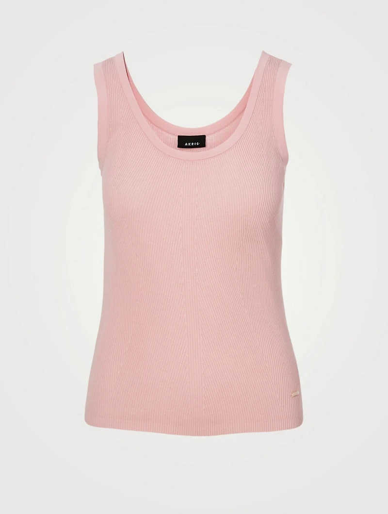 Cotton Ribbed Tank Top