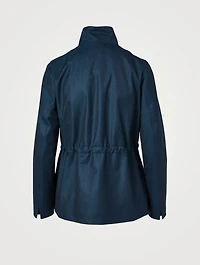 Cashmere Silk Storm System® Safari Jacket