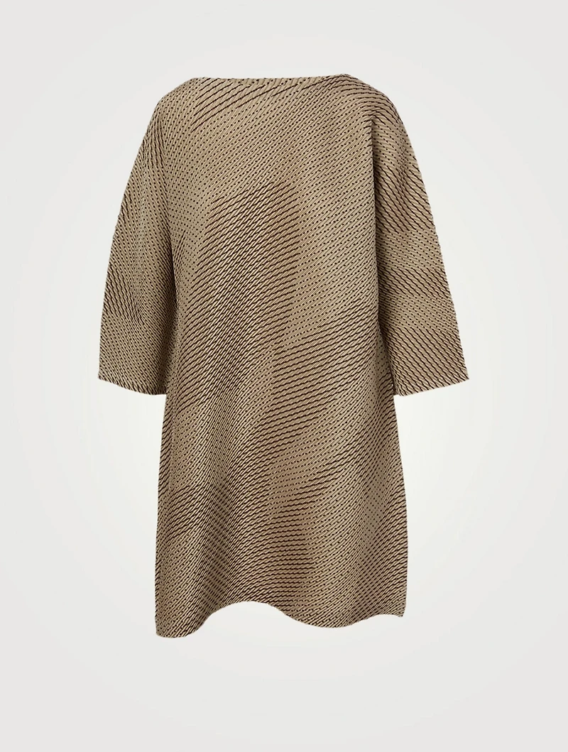 Clay Pleats Tunic Dress