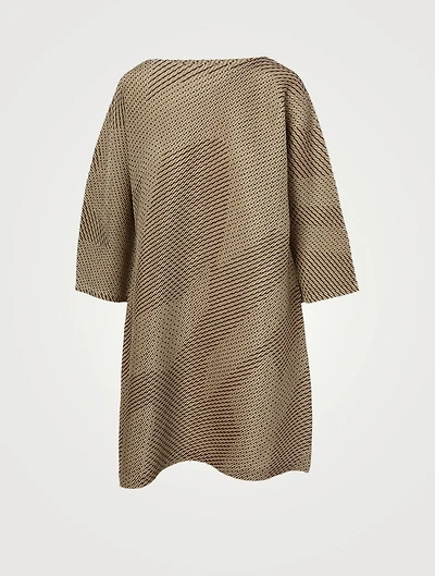 Clay Pleats Tunic Dress