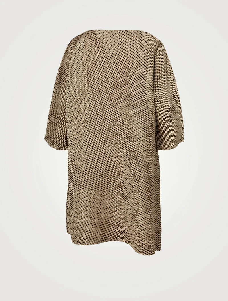 Clay Pleats Tunic Dress