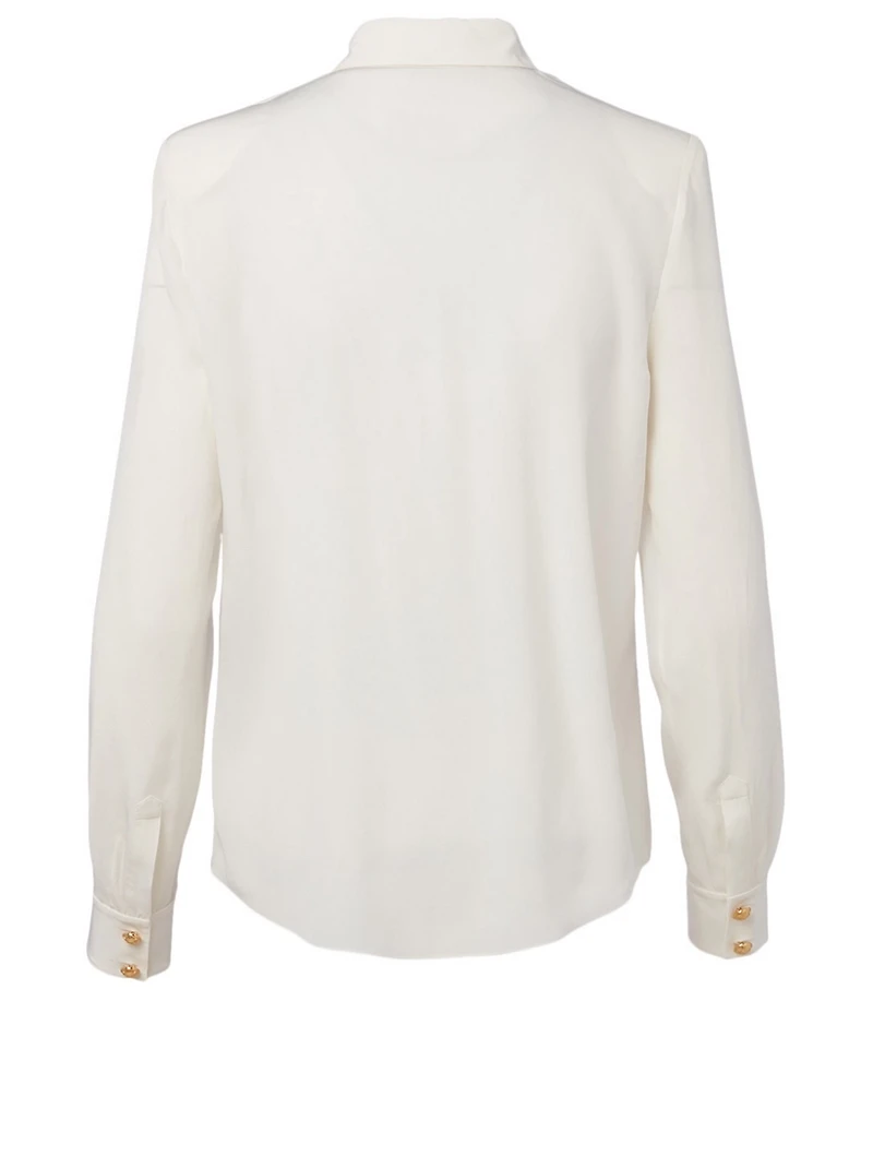Silk Crepe De Chine Shirt
