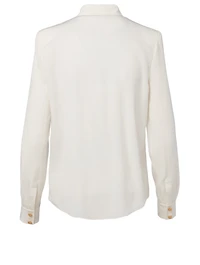 Silk Crepe De Chine Shirt