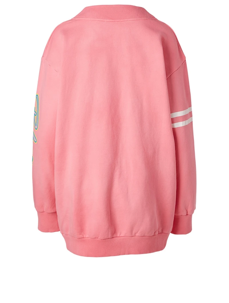 Sun-Bleached Cotton Cardigan