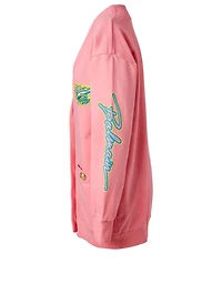 Sun-Bleached Cotton Cardigan