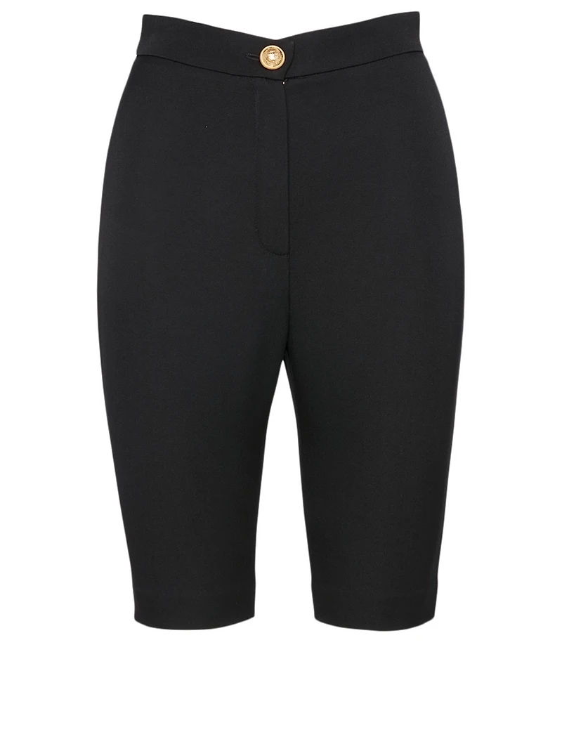 Wool High-Waisted Bike Shorts