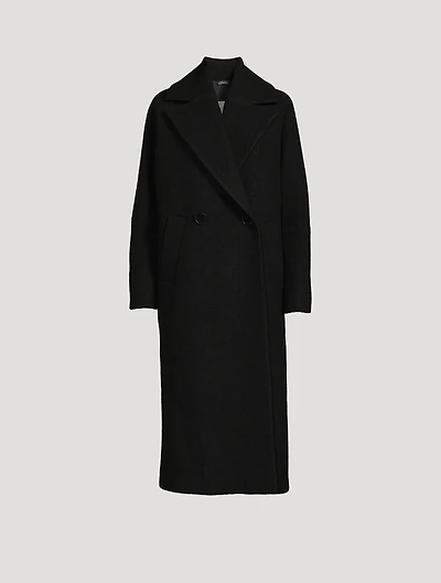 Wool Oversized Midi Coat