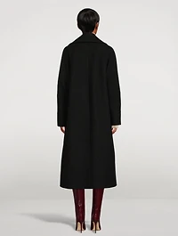 Wool Oversized Midi Coat