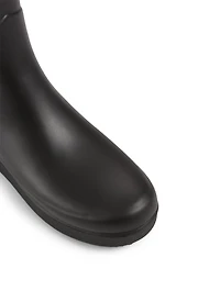 Rubber Creeper Knee-High Boots