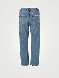 Relaxed Straight-Leg Jeans