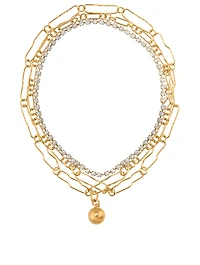 Eventide Necklace With Crystals