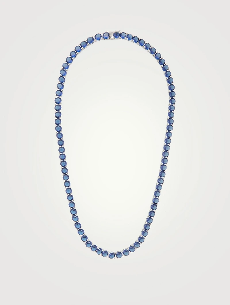 Laguna Necklace With Crystals