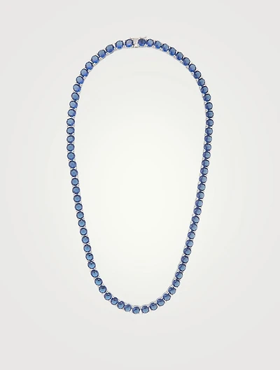 Laguna Necklace With Crystals
