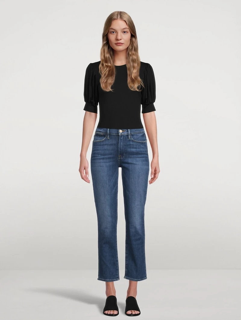 Balloon-Sleeve T-Shirt