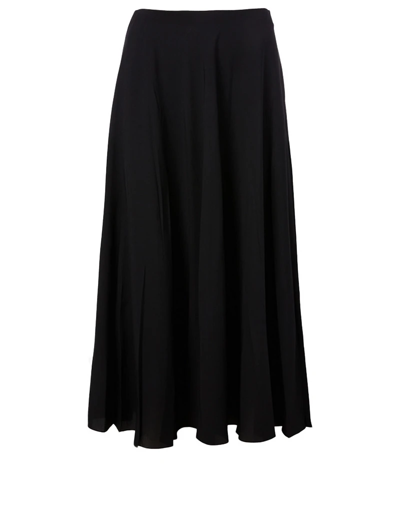 Travi Twill Midi Skirt