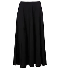 Travi Twill Midi Skirt