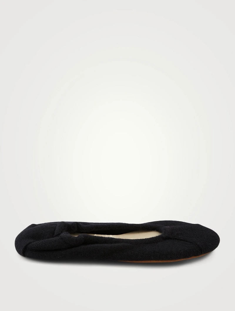 Cashmere Ballet Slippers