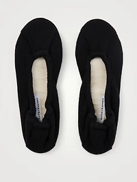 Cashmere Ballet Slippers