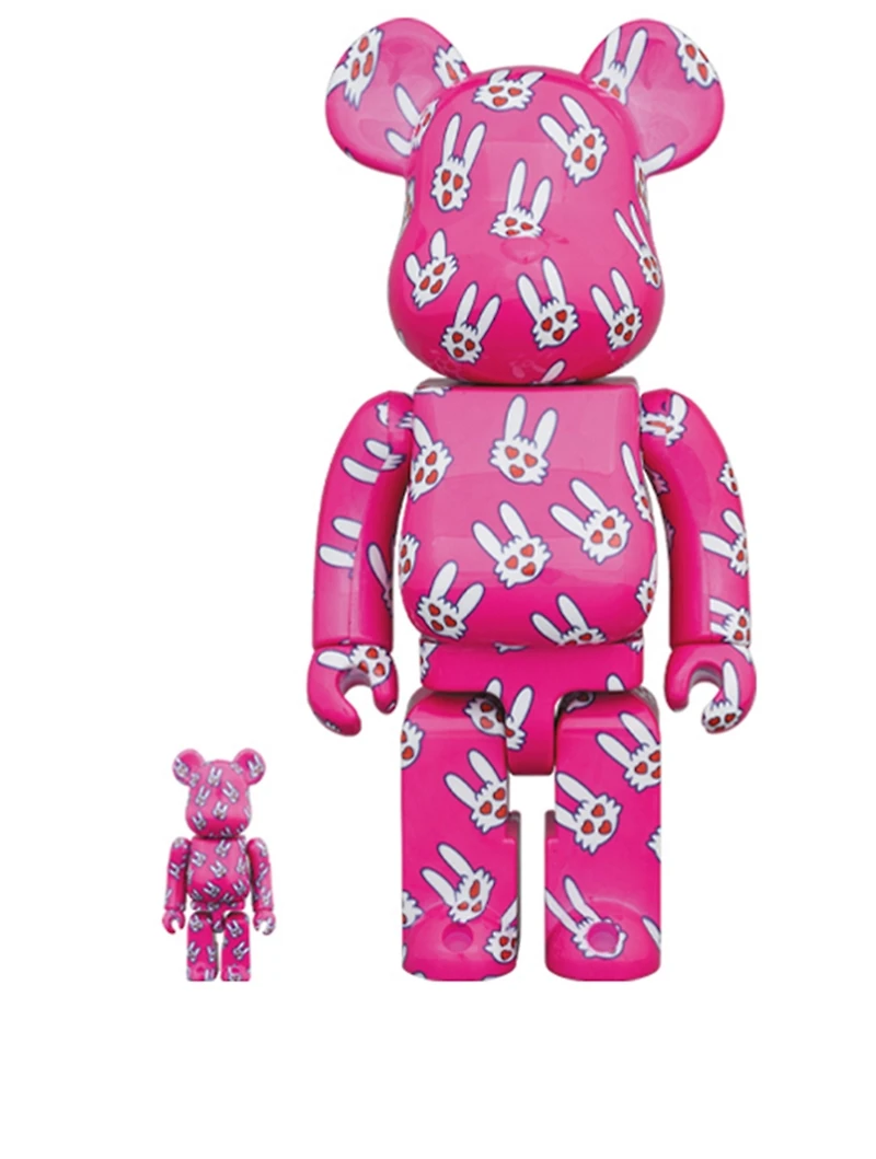 Hitohata Usagi 100% & 400% Be@rbrick Set - Imawano Kiyoshiro 50th Celebration