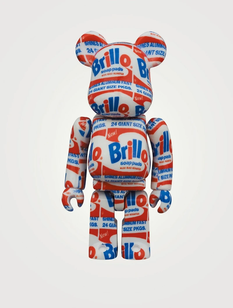 Andy Warhol Brillo 100% & 400% Be@rbrick Set