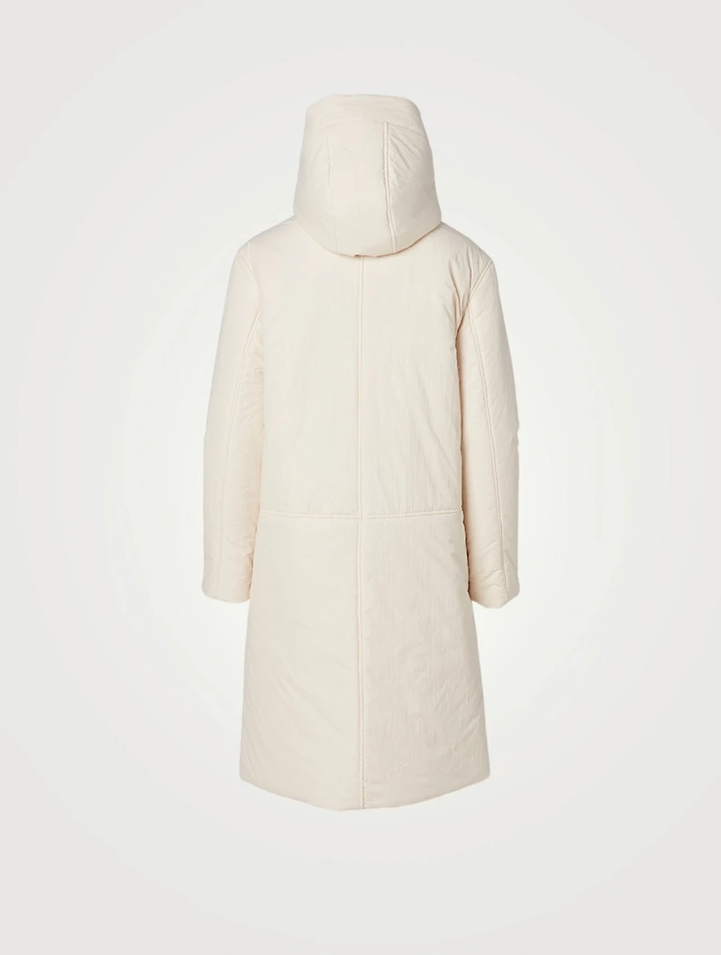Reversible Sustainable Down Wool Coat