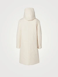 Reversible Sustainable Down Wool Coat