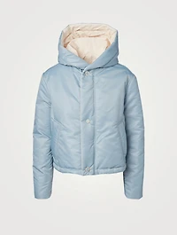 Reversible Sustainable Down Short Coat