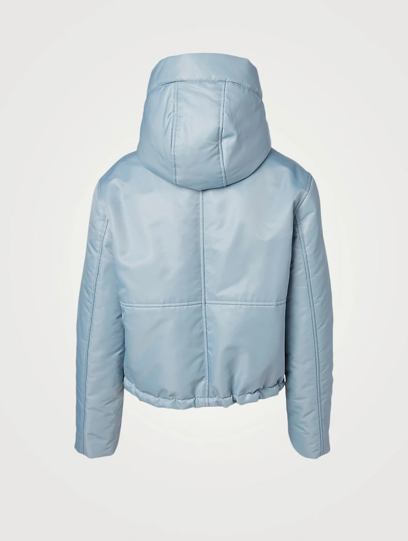 Reversible Sustainable Down Short Coat