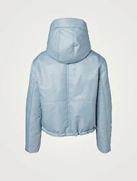 Reversible Sustainable Down Short Coat