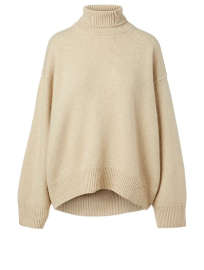 Oversized Cashmere Turtleneck Sweater