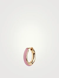 Kate Lilac Huggie Hoop Earring