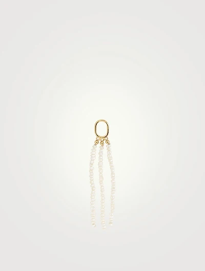 King Pearl Fringe Charm